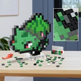 Mattel MEGA Pokémon Bisasam Bauspielzeug-Set für Sammler, Konstruktionsspielzeug 374 Teile