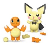 Mattel MEGA Pokémon Poké Ball - Charmander und Pichu, Konstruktionsspielzeug 