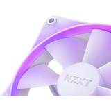 NZXT F140 RGB Twin Pack 140x140x26, Gehäuselüfter weiß, 2er Pack inkl. RGB & Fan Controller