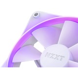 NZXT F140 RGB Twin Pack 140x140x26, Gehäuselüfter weiß, 2er Pack inkl. RGB & Fan Controller, 140 mm