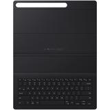 SAMSUNG Book Cover Keyboard Slim EF-DX810 für das Galaxy Tab S9+, Tastatur schwarz, DE-Layout