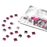 SMARTKEEPER ESSENTIAL USB-A Port Lock (UL03), Einsteckschloss Farbcode Pink, 100 Stück