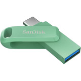 SanDisk Ultra Dual Drive Go USB Type-C 128 GB, USB-Stick grün, USB-A 3.2 Gen 1, USB-C 3.2 Gen 1