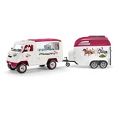 Schleich Horse Club Mobile Tierärztin mit Hannoveraner Fohlen, Spielfahrzeug 