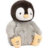 Spin Master Gund - Kissy der Pinguin, Kuscheltier grau/braun