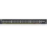 Zyxel XGS2220-54HP, Switch 600W PoE+/++ Budget