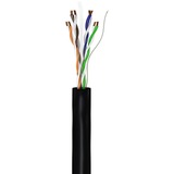goobay Outdoor Netzwerkabel Cat.6 U/UTP schwarz, 100 Meter