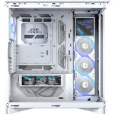 ASUS ROG Cronox GR801 CURVE TG ARGB White Edition, Tower-Gehäuse weiß, Panorama-Glas Design