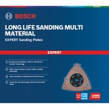 Bosch Professional Expert Carbide Schleifplatte MAVZ 116 RT10 MultiMaterial, Ø 116mm, Schleifscheibe Starlock Max, K100
