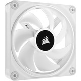 Corsair iCUE LINK QX120 RGB 120-mm-PWM-Lüfter, Gehäuselüfter weiß, Erweiterungskit, 120 mm