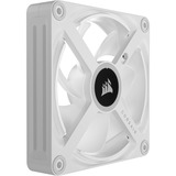 Corsair iCUE LINK QX120 RGB 120-mm-PWM-Lüfter, Gehäuselüfter weiß, Erweiterungskit, 120 mm