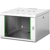 Digitus 483-mm-Wandschrank, 7 HE, IT-Schrank grau, 7 Höheneinheiten, Retail