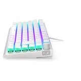 ENDORFY Thock 75% Wireless Onyx White, Gaming-Tastatur weiß, DE-Layout, Kailh Box Black