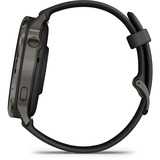 Garmin Venu 4 - 45 mm, Smartwatch schwarz/schiefergrau, Silikon-Armband in grau