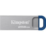 Kingston DataTraveler Kyson 256 GB, USB-Stick silber/blau