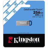 Kingston DataTraveler Kyson 256 GB, USB-Stick silber/blau