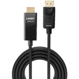 Lindy Display Port auf HDMI Adapterkabel mit HDR schwarz, 1m