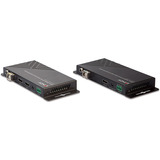 Lindy Fibre Optic HDMI Extender, HDMI Verlängerung schwarz, 300m, 18G, IR