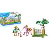 PLAYMOBIL 71849 Princess Magic Königskinder im Spielgarten, Konstruktionsspielzeug 