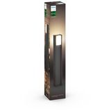 Philips HUE Turaco Wegeleuchte, LED-Leuchte schwarz