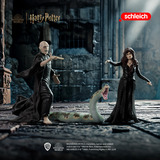 Schleich Wizarding World Lord Harry Potter - Voldemort mit Nagini & Bellatrix, Spielfigur 