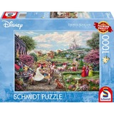 Schmidt Spiele Thomas Kinkade Studios: Disney Dreams Collection - Cinderella Happily Ever After, Puzzle 1000 Teile