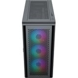 Silentware Air 100 , Tower-Gehäuse schwarz, Tempered Glass