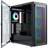Silentware Air 100 , Tower-Gehäuse schwarz, Tempered Glass