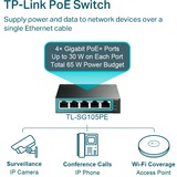 TP-Link TL-SG105PE, Switch grau