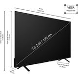 Telefunken XU55TO750S, LED-Fernseher 139 cm (55 Zoll), schwarz, UltraHD/4K, Triple Tuner, SmartTV, TiVo Betriebssystem