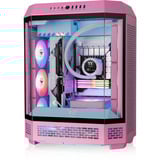 Thermaltake The Tower 600 , Tower-Gehäuse pink, Tempered Glass x 3
