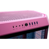 Thermaltake The Tower 600 , Tower-Gehäuse pink, Tempered Glass x 3