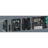 Wera Tool-Check Modular Set 1, mit 3 Werkzeugmodulen, Bit-Satz schwarz/grün, 50-teilig, inkl. 1/4" Bit-Ratsche, Winkelschlüssel