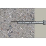 fischer Betonschraube UltraCut FBS II 8x55 5/- Sechskant mit U-Scheibe TX 50 Stück, verzinkt