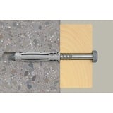 fischer Dübel SX Plus 10x50 im Eimer hellgrau, 720 Stück