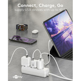 goobay 45 W USB-C PD GaN Schnellladegerät Nano weiß