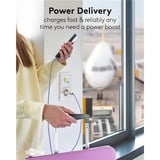 goobay USB-C PD GaN Dual-Schnelladegerät Slim 30 W weiß