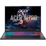 Acer  Nitro 16 (AN16-A91-R6BF), Gaming-Notebook schwarz, AMD Ryzen 9 9955HX, NVIDIA GeForce RTX 5070, 16 GB DDR5, 1 TB (1 TB SSD), Windows 11 Home