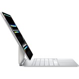 Apple Magic Keyboard für 13" iPad Pro (M4), Tastatur weiß, US-Layout, Scherenmechanik