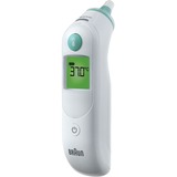 Braun IRT6515 Fieberthermometer ThermoScan 6 weiß, Infrarot-Ohrthermometer