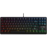 CHERRY G80-3000N RGB TKL, Tastatur schwarz, US-Layout, Cherry MX Silent Red