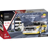 COBI Audi Sport quattro S1 E2 Rally Legend (1985), Konstruktionsspielzeug Maßstab 1:35