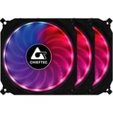 Chieftec CF-3012-RGB 3er-RGB Lüfter Set (Tornado), Gehäuselüfter 3er Pack