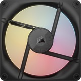 Corsair iCUE LINK LX140-R RGB PWM Reverse, Gehäuselüfter schwarz, 140 mm