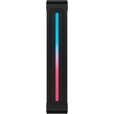 Corsair iCUE LINK LX140-R RGB PWM Reverse, Gehäuselüfter schwarz, 140 mm