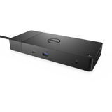 Dell WD19 Generalüberholt, Dockingstation schwarz, 130 Watt Netzteil, USB-C, DisplayPort