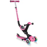 GLOBBER Go-Up Deluxe Lights, Scooter pink