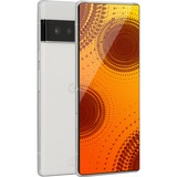 Google Pixel 6 Pro 128GB, Handy Cloudy White, Android 12, 12 GB DDR5