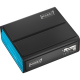 Hazet SmartCase Bit-Satz 2200SC-2, 50-teilig schwarz/blau, 1/4", mit Umschaltknarre