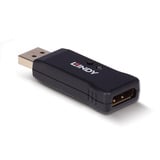 Lindy DisplayPort 1.4 EDID Emulator, Adapter schwarz
